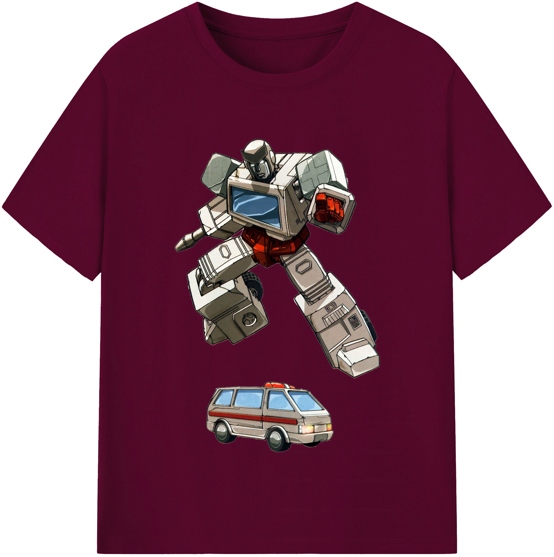 （画像用）  レディースカジュアルプリントTシャツ（綿100％）